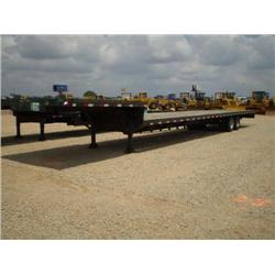 GOOSENECK 50ft. X 102in. WIDE T/A STEP DECK TRAILER, s/n 16GS37F27UB049848: