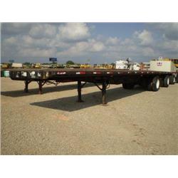 FRUEHAUF 48 ft TANDEM SPREAD AXLE FLATBED TRAILER, s/n N/A: