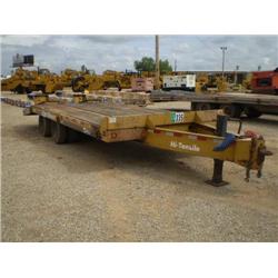 EAGER BEAVER 10 TON T/A EQUIPMENT TRAILER, s/n 112HTN273XL054311: