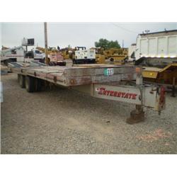 INTERSTATE 40APC T/A DUAL WHEEL EQUIPMENT TRAILER, s/n 1JKAPC200NA200010: