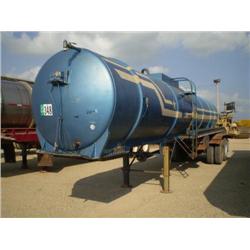 150 BARREL T/A VACUUM TRAILER, s/n MD107708: