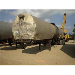 FRUEHAUF 6,500 GALLON T/A INSULATED ASPHALT TRAILER, s/n 0MP588906: