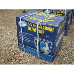 SPARKS 5.5 HP 4 STROKE GAS WATER PUMP, s/n N/A:
