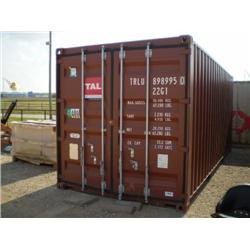 8 ft X 20 ft CONEX STORAGE CONTAINER, s/n 018411