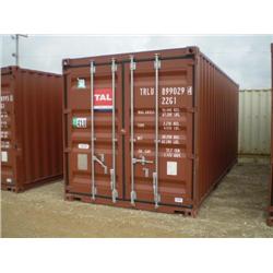 8 ft X 20 ft CONEX STORAGE CONTAINER, s/n 018445