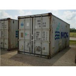 8 ft X 20 ft CONEX STORAGE CONTAINER, s/n 009771