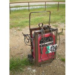 LINCOLN AC/DC/225/125 ELECTRIC WELDER, s/n 9221-408: