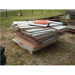 ASSORTED CONSTRUCTION SIGNS