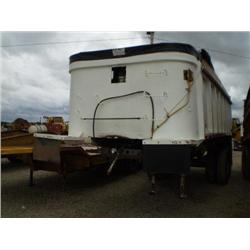 1982 HILBILT 22ft T/A END DUMP TRAILER, s/n 1H9A3A3A7C1015805