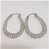 Image 1 : JP1052-151 SILVER EARRINGS