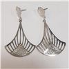 Image 1 : JP1052-160 SILVER EARRINGS