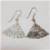 Image 1 : JP1052-176 SILVER EARRINGS