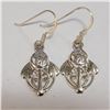 Image 1 : JP1052-169 SILVER EARRINGS