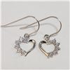 Image 1 : JP1052-200 SILVER DIAMOND EARRINGS