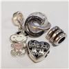 Image 1 : JP1052-19 SILVER PACK OF 4 PANDORA BEADS