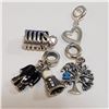 Image 1 : JP1052-178 SILVER PACK OF 4 PANDORA BEADS