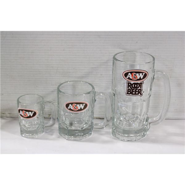 COLLECTIABLE A&W MUGS