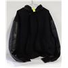 Image 1 : NEW B&W COLLECTION 50% BLACK LEATHER JACKET 2XL