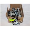 Image 1 : LOT OF LOCKABLE WHEEL COASTERS