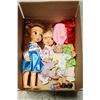 Image 1 : BOX OF 4 TOY DOLLS