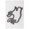 Image 1 : SILVER TONE HEAVY LINK CHAIN 20" UNKNOWN MATERIAL