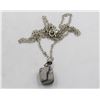 Image 1 : POLISHED GRANITE STONE PENDANT WITH CHAIN