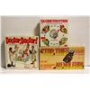 Image 1 : 3 VINTAGE BOARD GAMES ALL TOGETHER-ESTATE