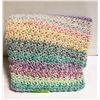 Image 1 : AFGHAN KNIT LAP BLANKET-ESTATE