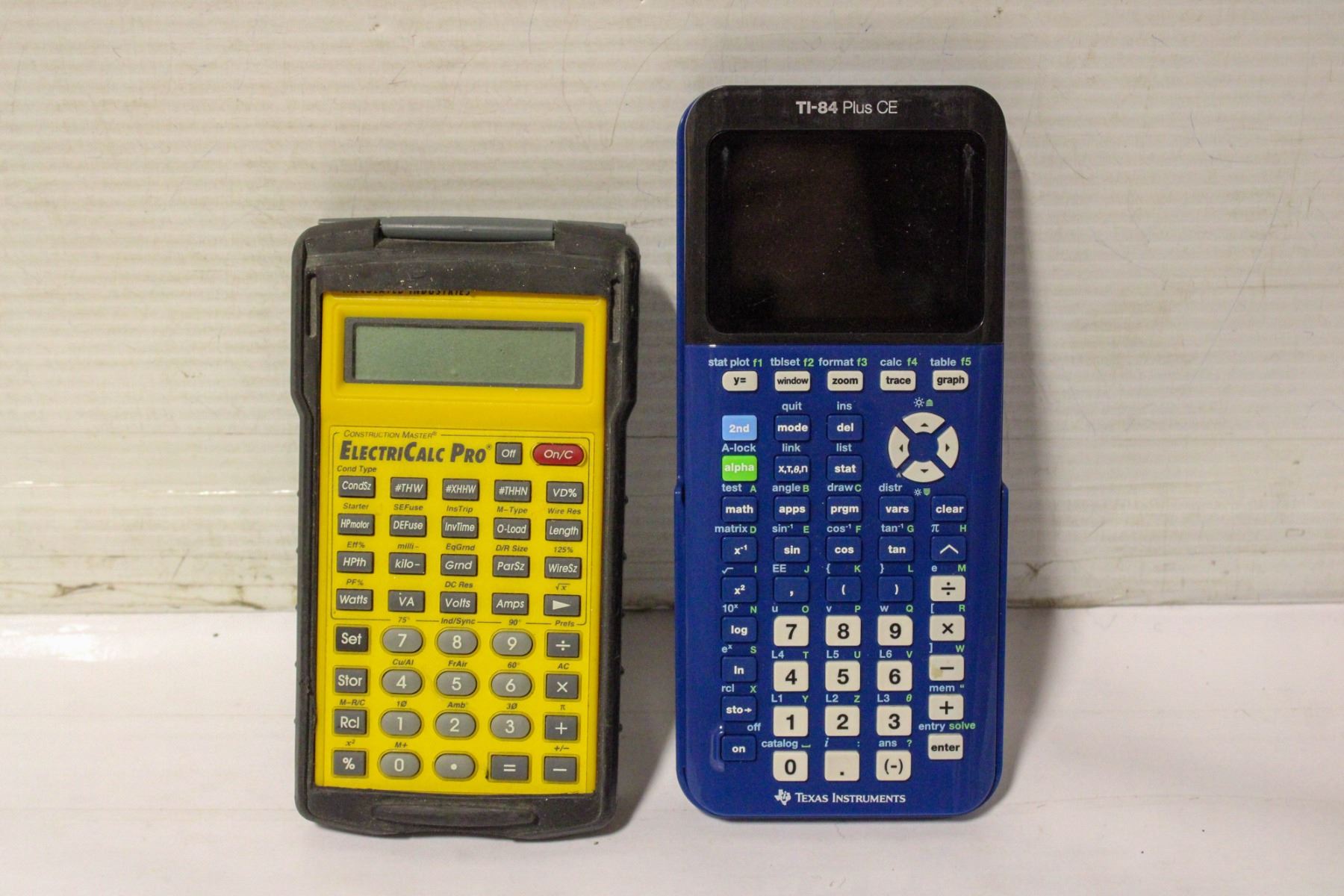 TEXAS INSTRUMENTS TI-84 PLUS CE & ELECTRICAL