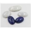 Image 1 : #02-NATURAL MOONSTONE & LAPIZ LAZULI  123.35 CT