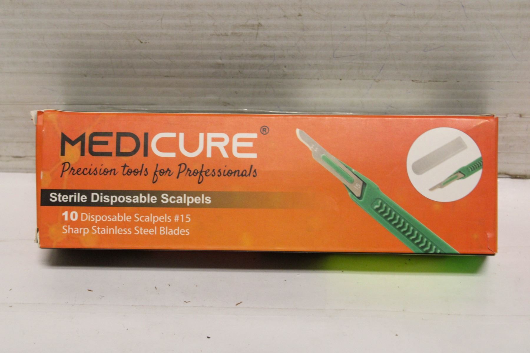 10 PCS DISPOSAL SCALPEL BLADES STERILE