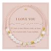 Image 1 : NEW FANCIBAND I LOVE YOU MORSE CODE BRACELET