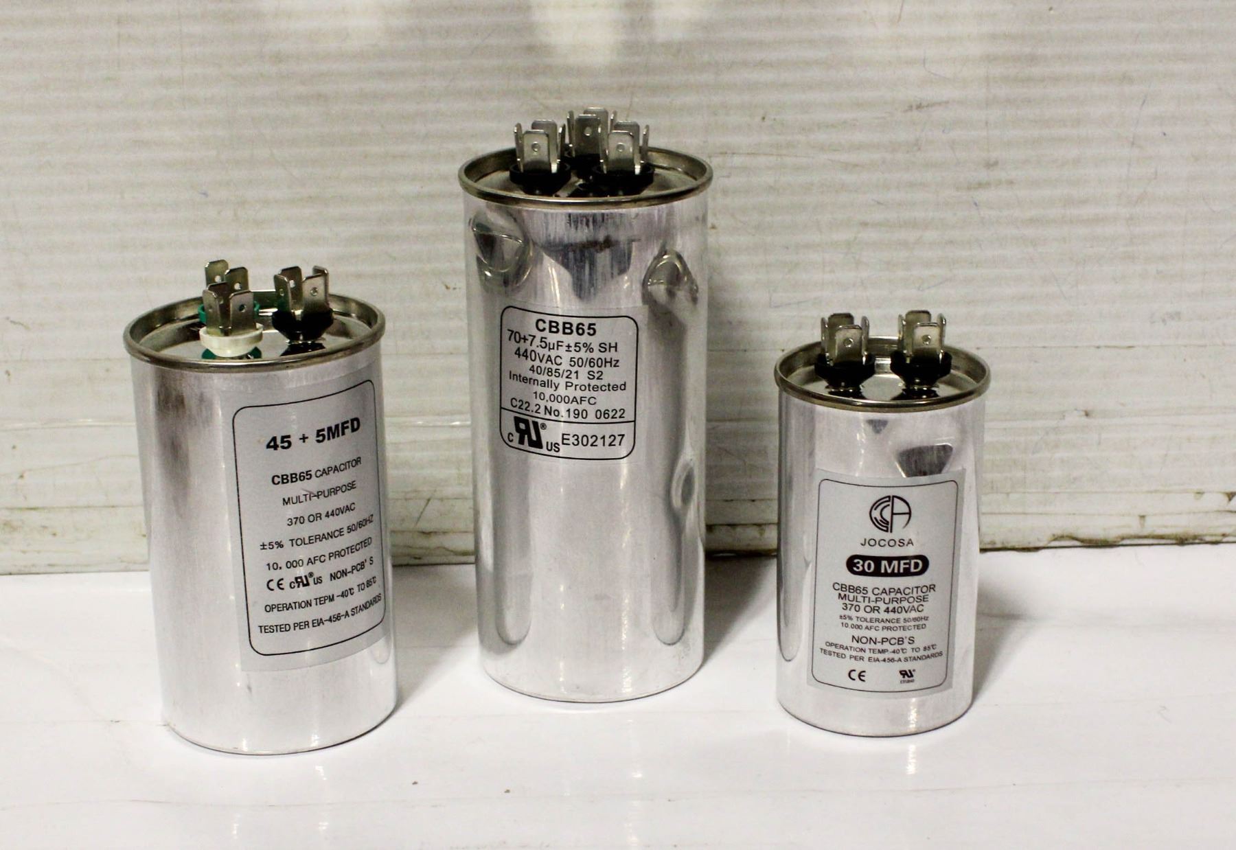 70uf X 440 VAC Run Capacitor, 50/60Hz, ±5% Tolerance – For Motors, AC Units, Fans