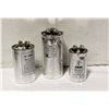 Image 1 : SET OF 3 MULTI PURPOSE RUN CAPACITOR NEW