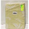 Image 1 : HOME ONE ROUND FITTED VINYL TABLECLOTH WITH