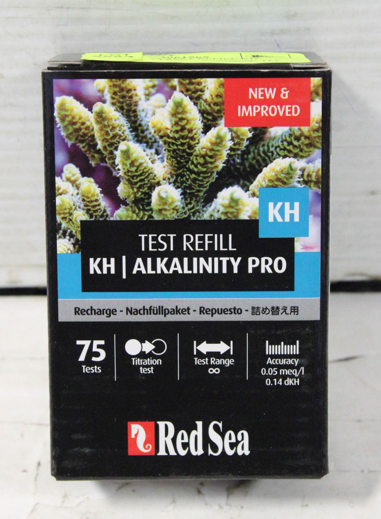 NEW RED SEA TEST REFILL KH ALKALINITY PRO
