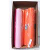 Image 2 : FLORAL CRAFT WOVEN CLOTH ROLLS AST COLORS 6PCS