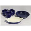 Image 1 : SERVE SET NAVY BLUE 8 PC