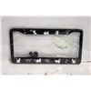 Image 1 : CAT LICENSE PLATE FRAME PET ANIMAL LICENSE PLATE