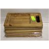 Image 1 : SOLID WOOD TRAYS - FIVE