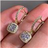 Image 1 : NEW EXQUISITE LADIES MICRO-INLAID EARRINGS