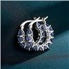 Image 1 : NEW LADIES MICRO-INLAID EARRINGS