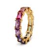 Image 1 : NEW SIZE 7 LADIES FASHION RAINBOW STYLE RING