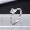 Image 2 : NEW SIZE 7 LADIES MICRO INLAID STYLE RING