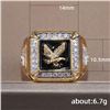Image 3 : NEW SIZE 9 MEN'S DOMINEERING EAGLE STYLE RING