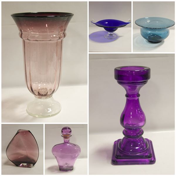 FEATURED: COLORED GLASSWARE