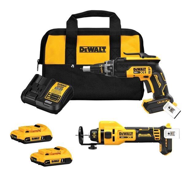 NEW WITH BOX DEWALT 20V DRYWALL SCREWGUN & CUT OUT
