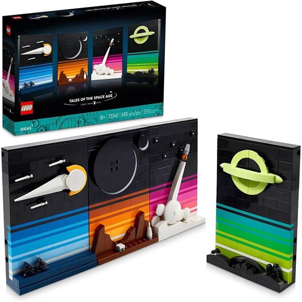 NEW LEGO IDEAS TALES OF THE SPACE AGE 3D PUZZLE