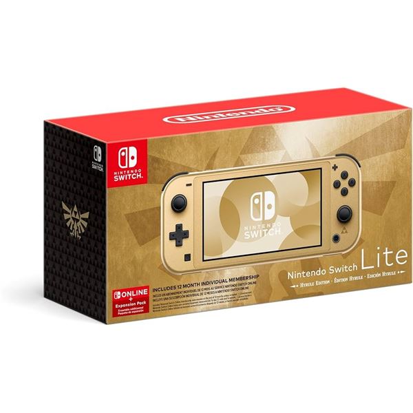 NEW WITH BOX NINTENDO SWTICH LITE HYRULE EDITION