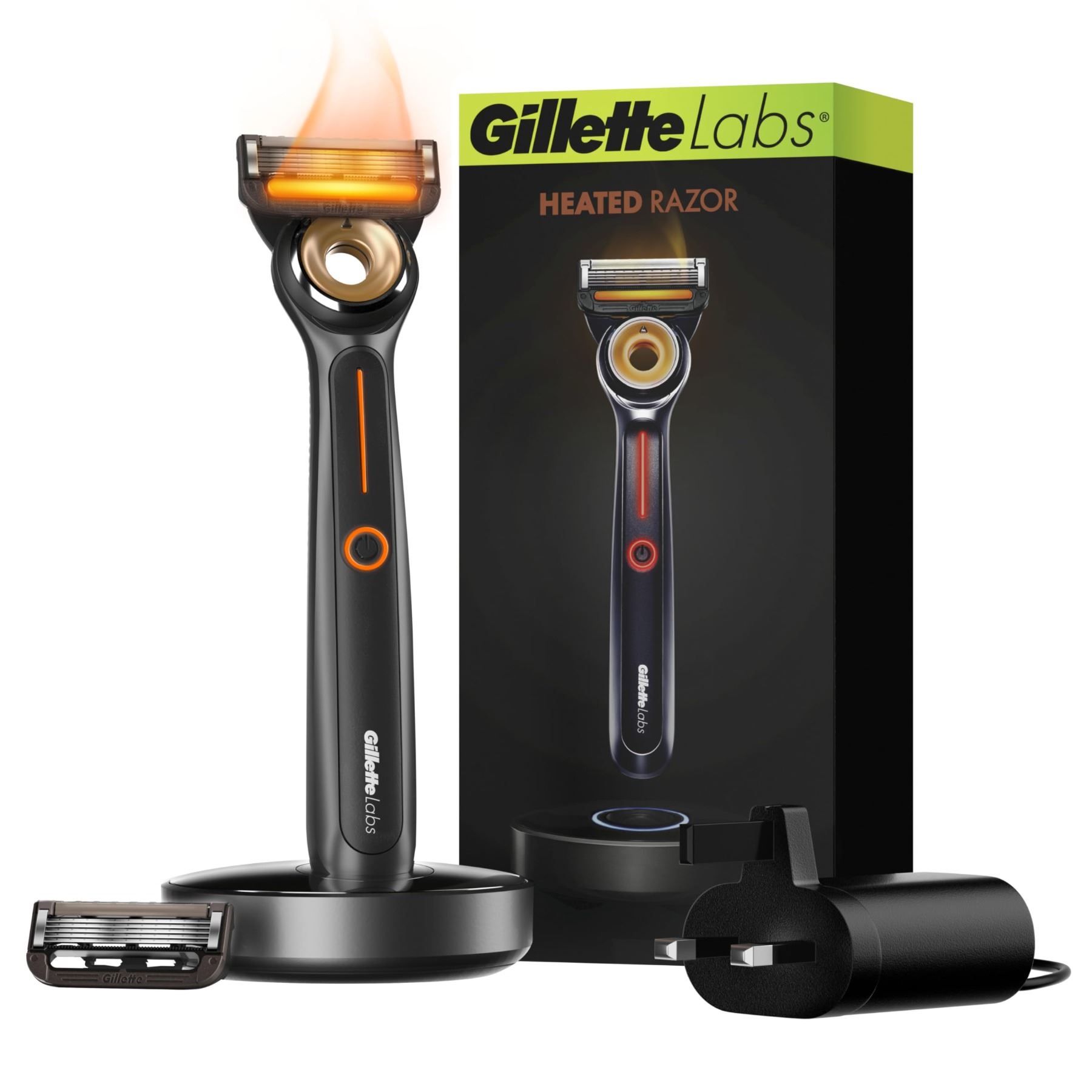 NEW GILLETTE LABS HEATED RAZOR NEW GILLETTE LABS HEATED RAZOR